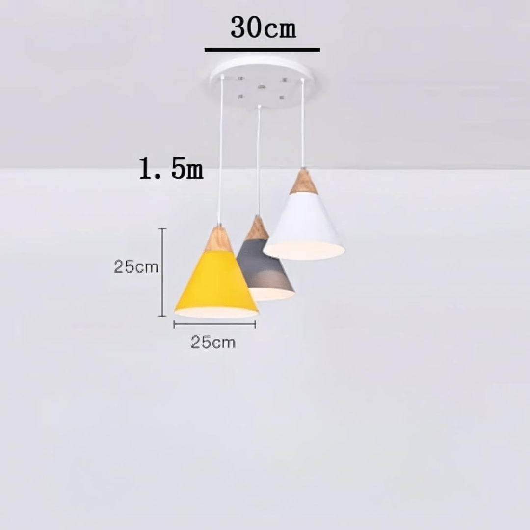 Stylish Hanging Light Fixtures Set