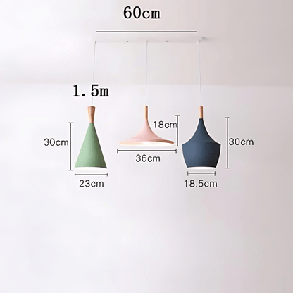 Stylish Hanging Light Fixtures Set