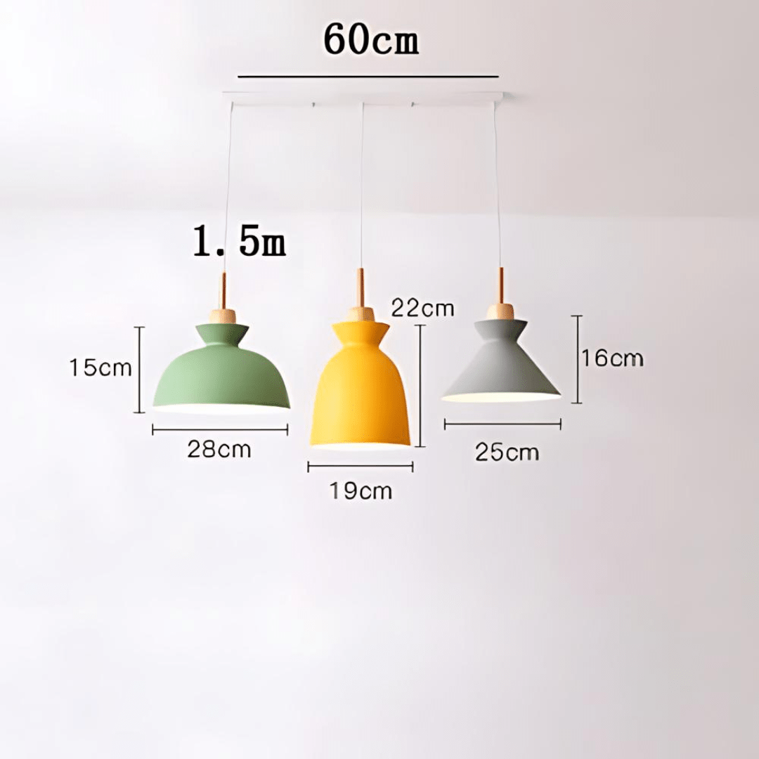 Stylish Hanging Light Fixtures Set