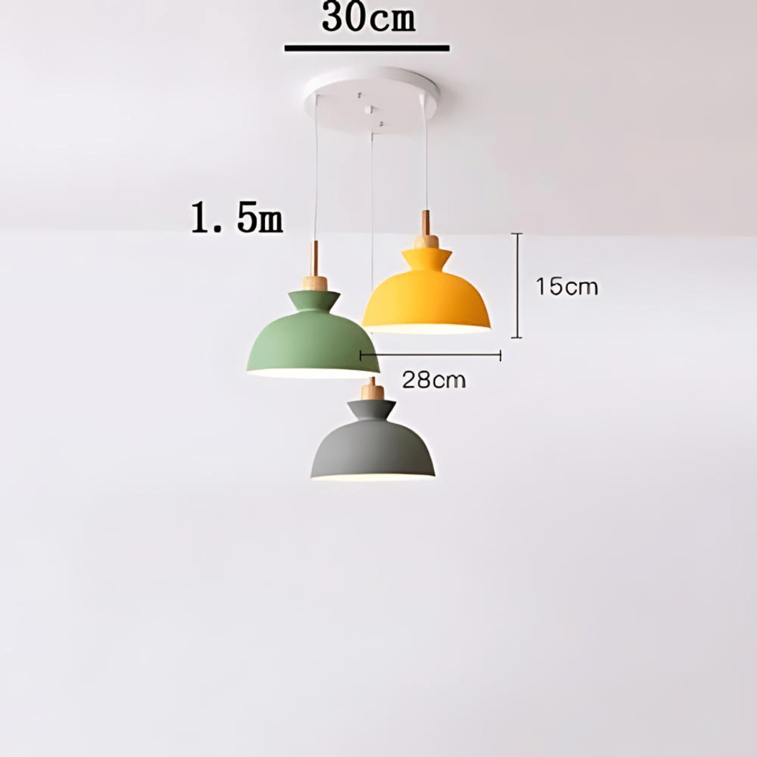 Stylish Hanging Light Fixtures Set