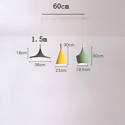 Stylish Hanging Light Fixtures Set