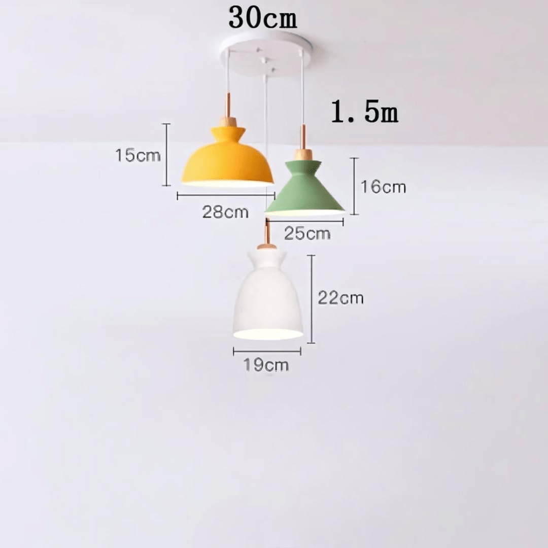 Stylish Hanging Light Fixtures Set