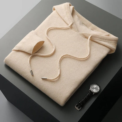 Relaxed Fit Men's Hooded Sweatshirt Pullover