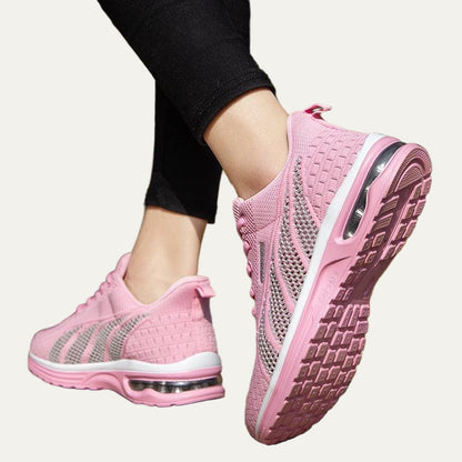 VogeLuxe | Women’s Knit Mesh Air Cushioned Running Shoe