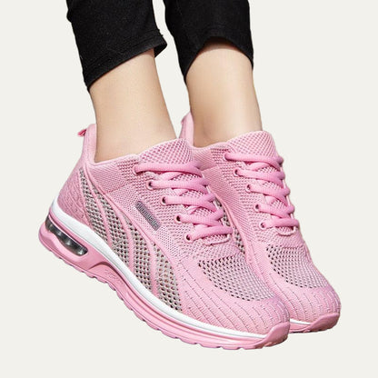 VogeLuxe | Women’s Knit Mesh Air Cushioned Running Shoe