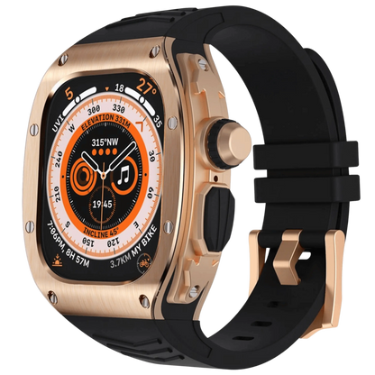Durable Metal Case and Soft Strap for Apple Watch Ultra