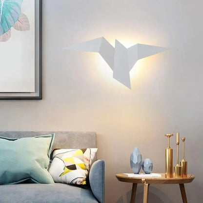 Chic Glass Bird Table Lamp