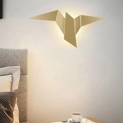 Chic Glass Bird Table Lamp