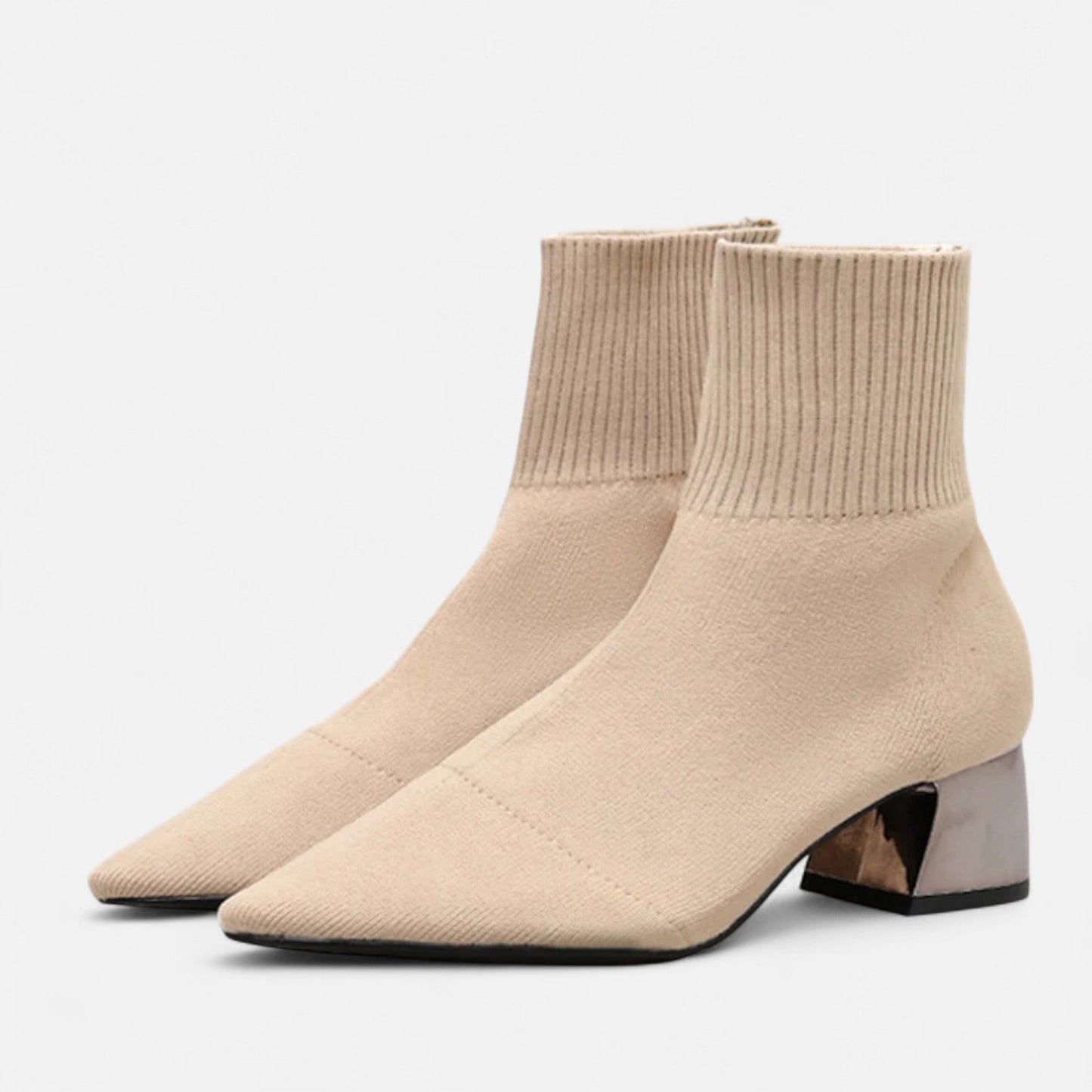 VogeLuxe | Women's Sock Boots - Chic Fall Fashion