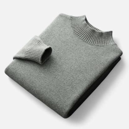 Classic Men's Wool Crew Neck Sweater
