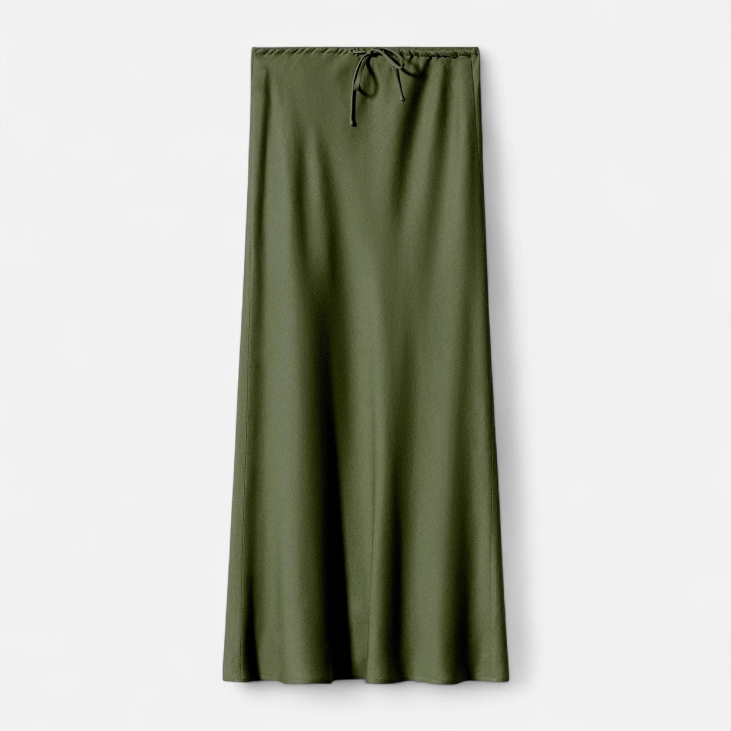 VogeLuxe | Ladies Luxury High Waist Satin Skirt