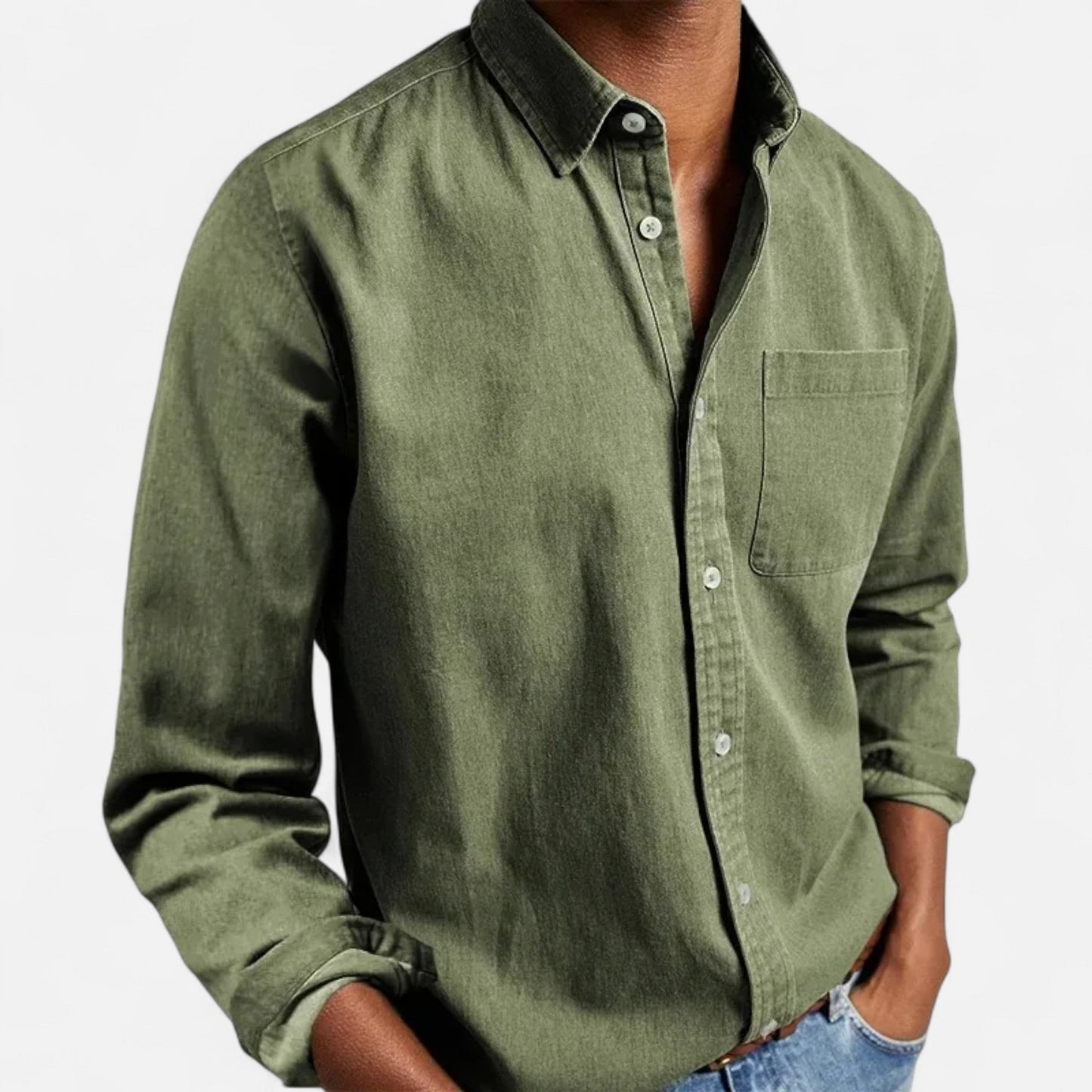 Classic Fit Men's Formal Dress Shirt