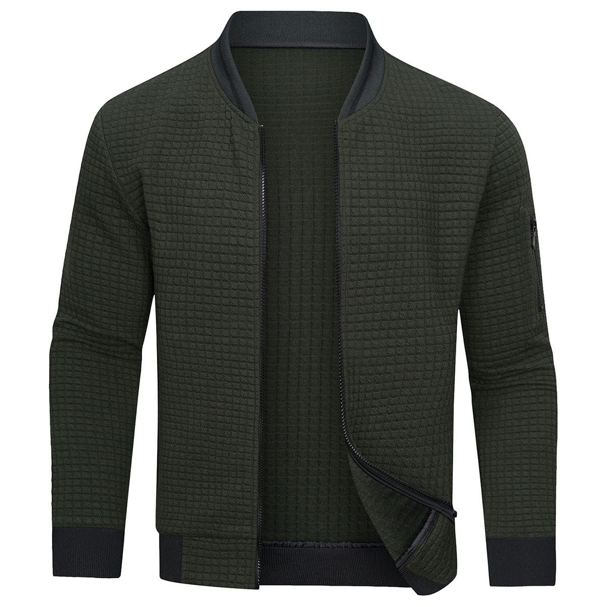 Men's Padded Zip Bomber Jacket
