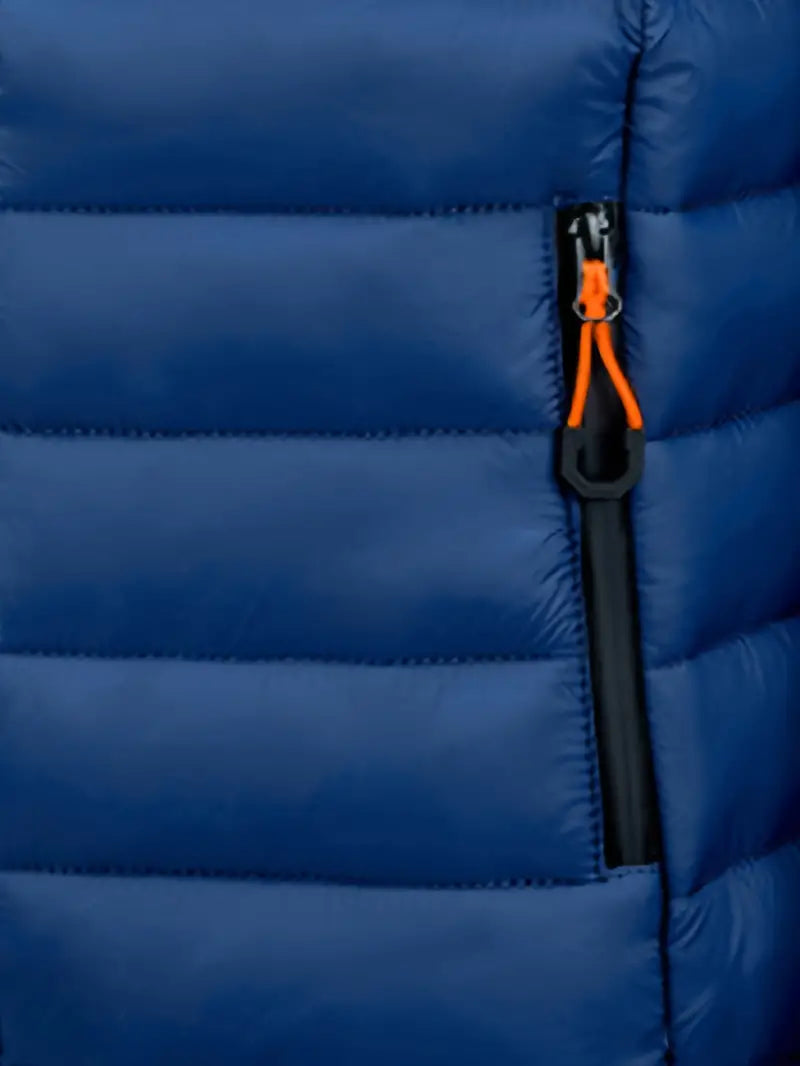 VogeLuxe | Women’s Hooded Quilted Full Zip Puffer Jacket
