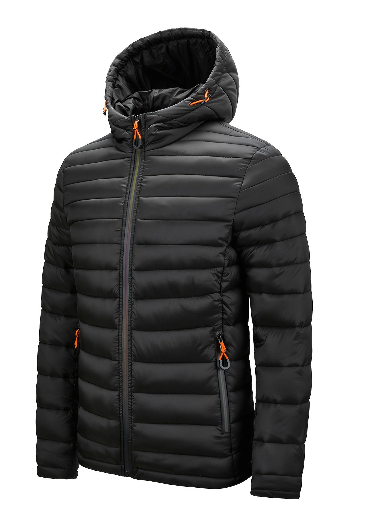 VogeLuxe | Women’s Hooded Quilted Full Zip Puffer Jacket