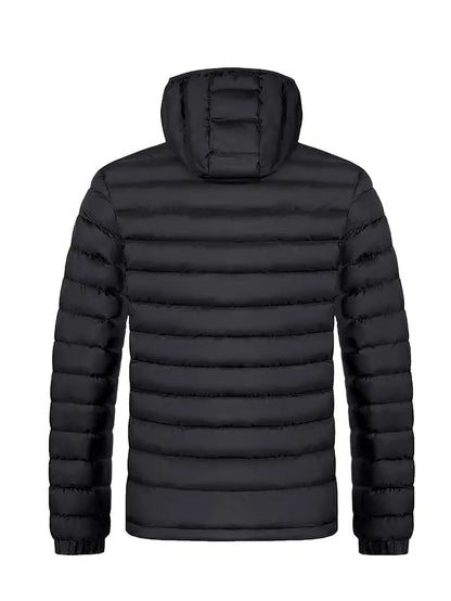 VogeLuxe | Women’s Hooded Quilted Full Zip Puffer Jacket