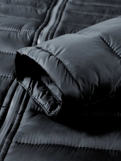 VogeLuxe | Women’s Hooded Quilted Full Zip Puffer Jacket