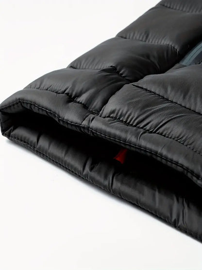 VogeLuxe | Women’s Hooded Quilted Full Zip Puffer Jacket
