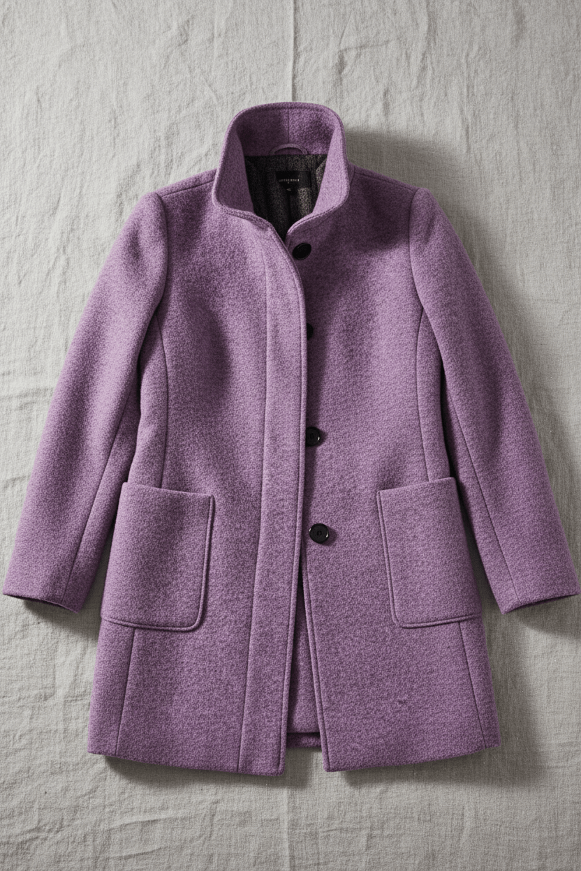 VogeLuxe | Women’s Long A Line Hooded Button Coat