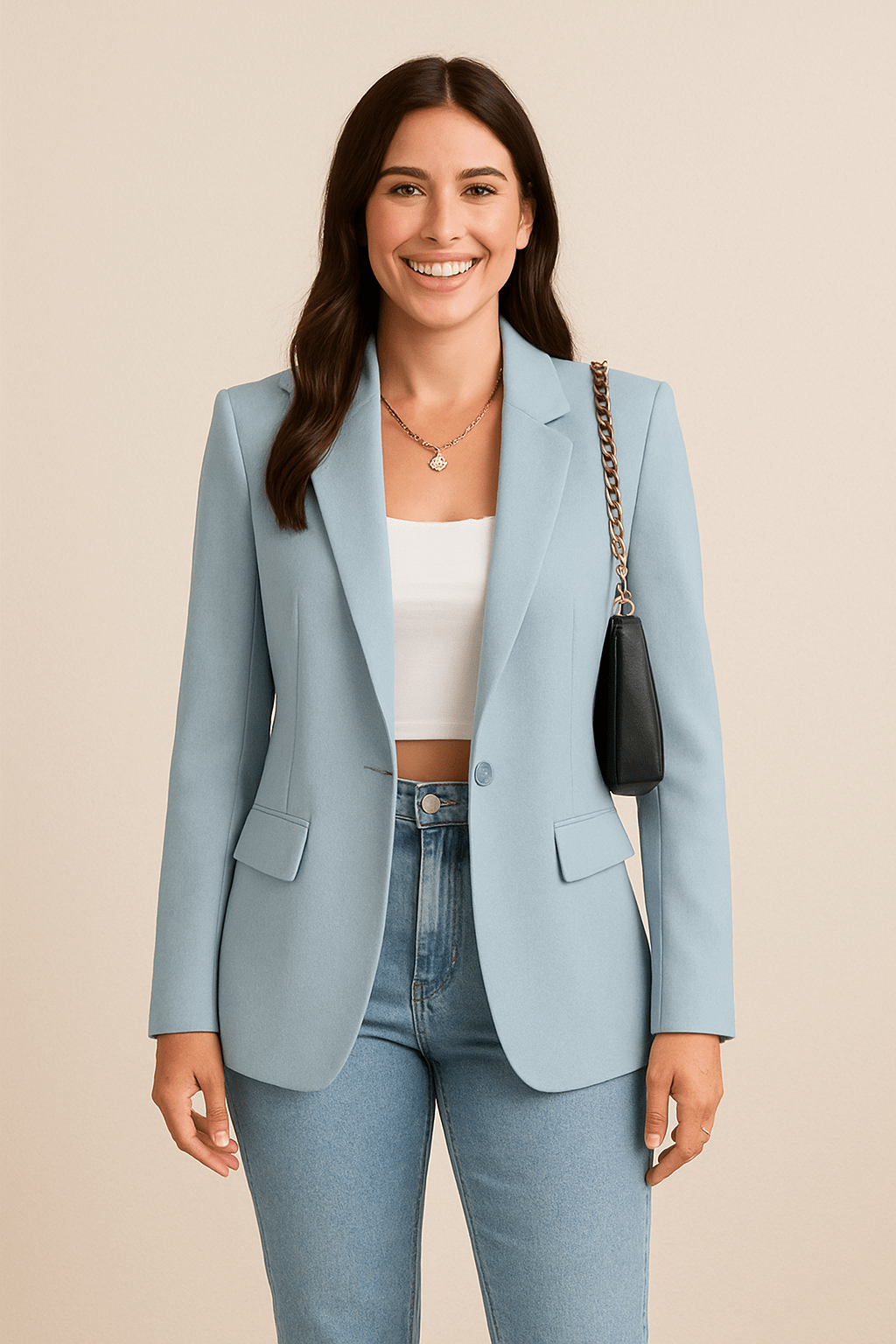 Slim Fit Women's Blazer Jacket