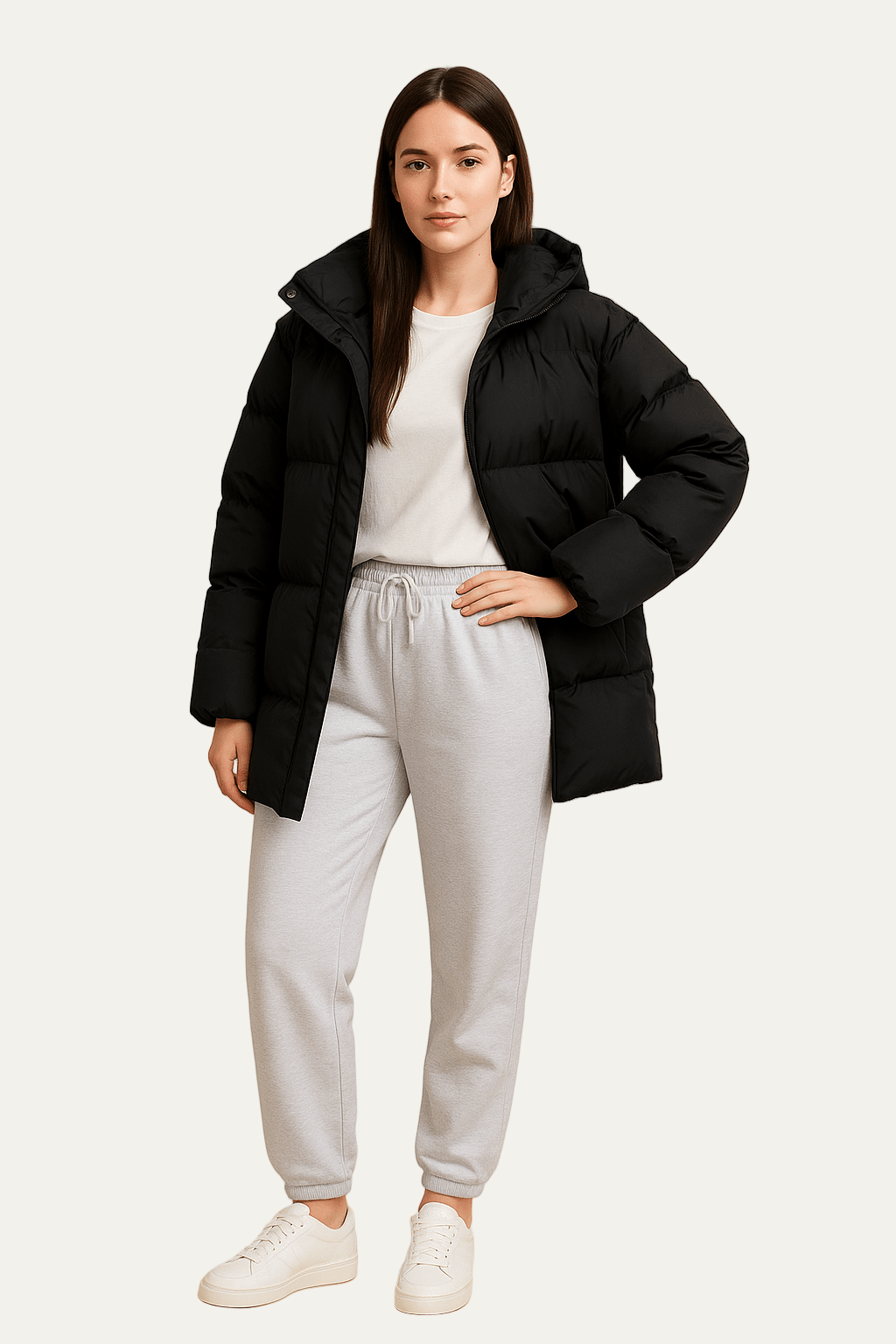 VogeLuxe | Women’s Double Breasted Sophisticated Trench Coat