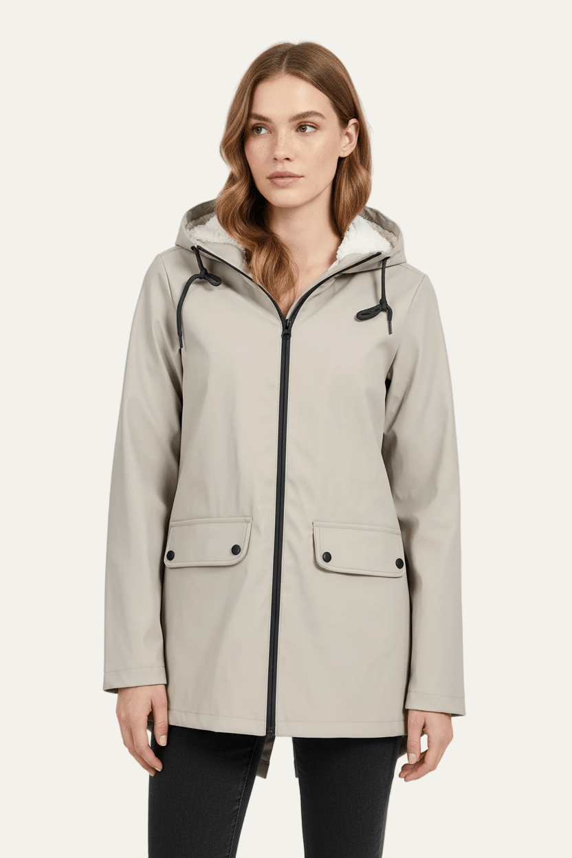 VogeLuxe | Women’s Sherpa Lined Water Repellent Parka