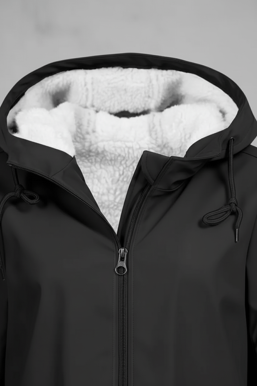 VogeLuxe | Women’s Sherpa Lined Water Repellent Parka