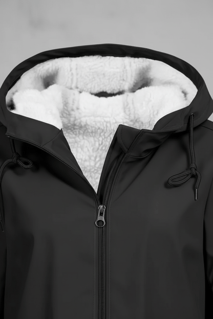 VogeLuxe | Women’s Sherpa Lined Water Repellent Parka