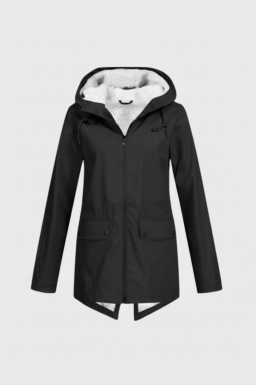 VogeLuxe | Women’s Sherpa Lined Water Repellent Parka
