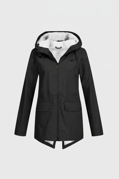 VogeLuxe | Women’s Sherpa Lined Water Repellent Parka