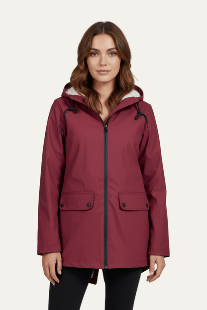 VogeLuxe | Women’s Sherpa Lined Water Repellent Parka
