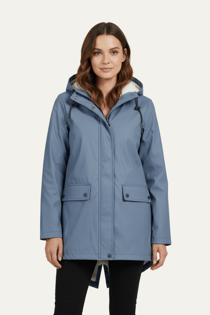 VogeLuxe | Women’s Sherpa Lined Water Repellent Parka