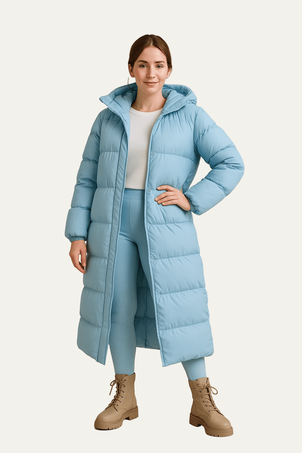 VogeLuxe | Women’s Cable Knit Zip Up Stand Collar Jacket