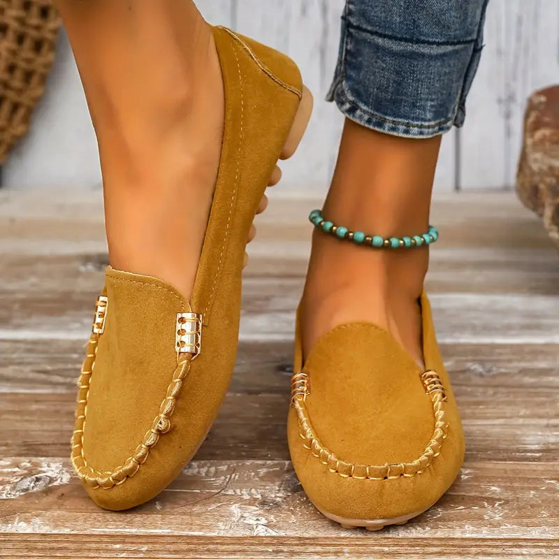 Comfortable Women's Slip On Flat Shoes
