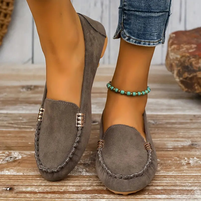Comfortable Women's Slip On Flat Shoes