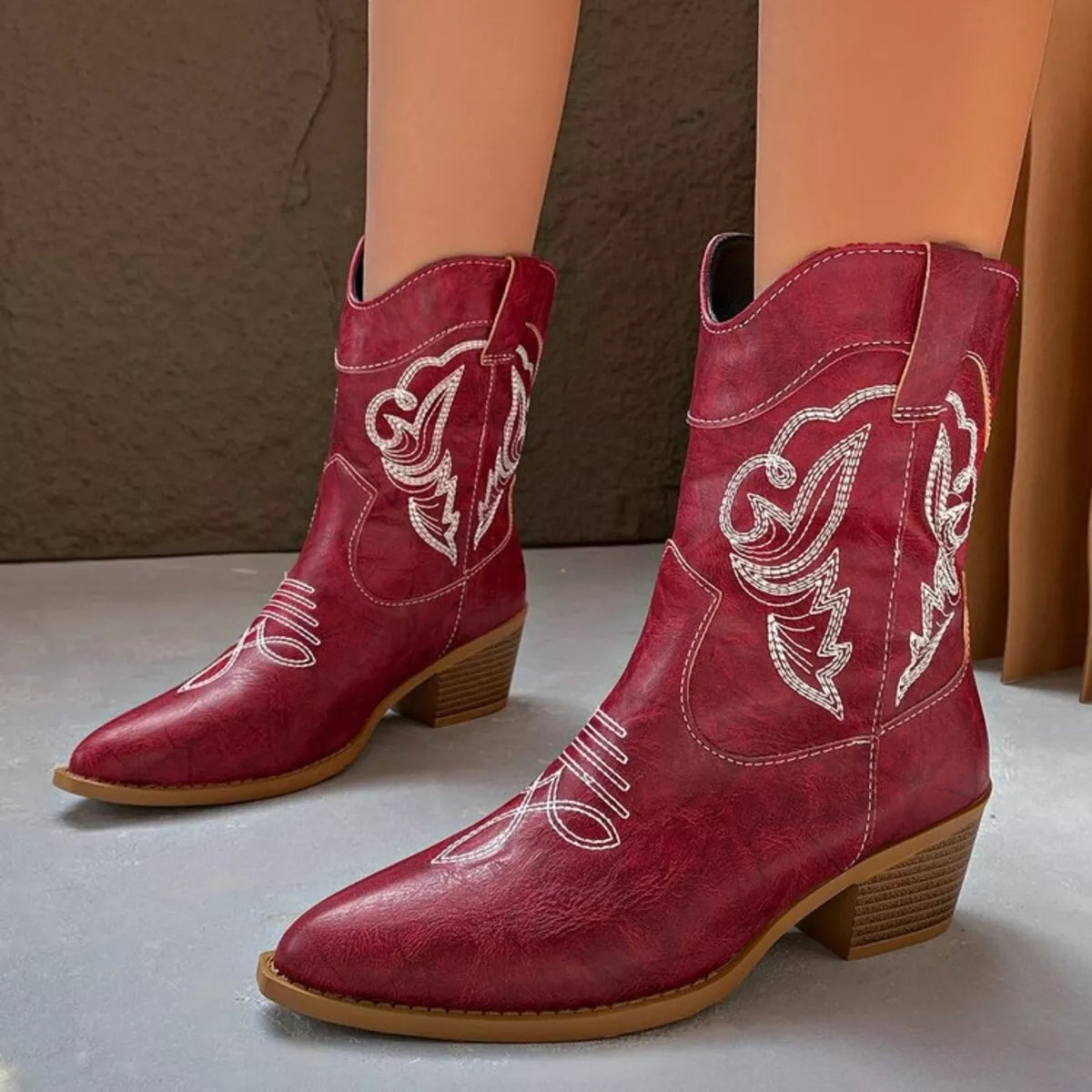 Rustic Country Riding Boots