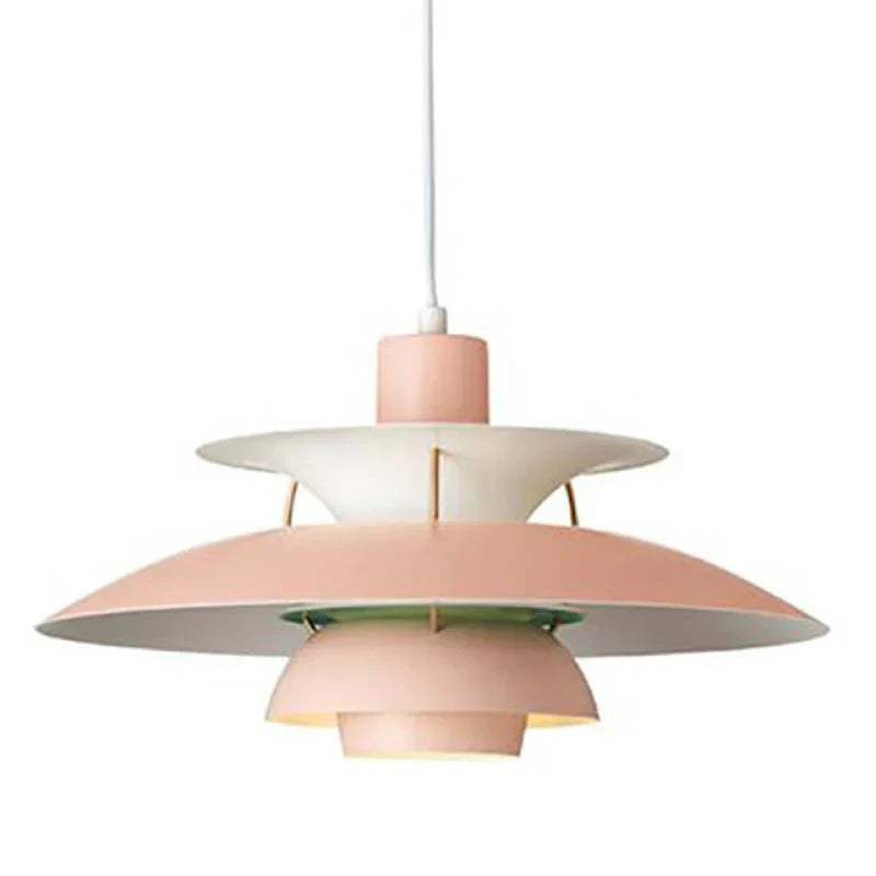 Chic LED Pendant Light With Fabric Shade