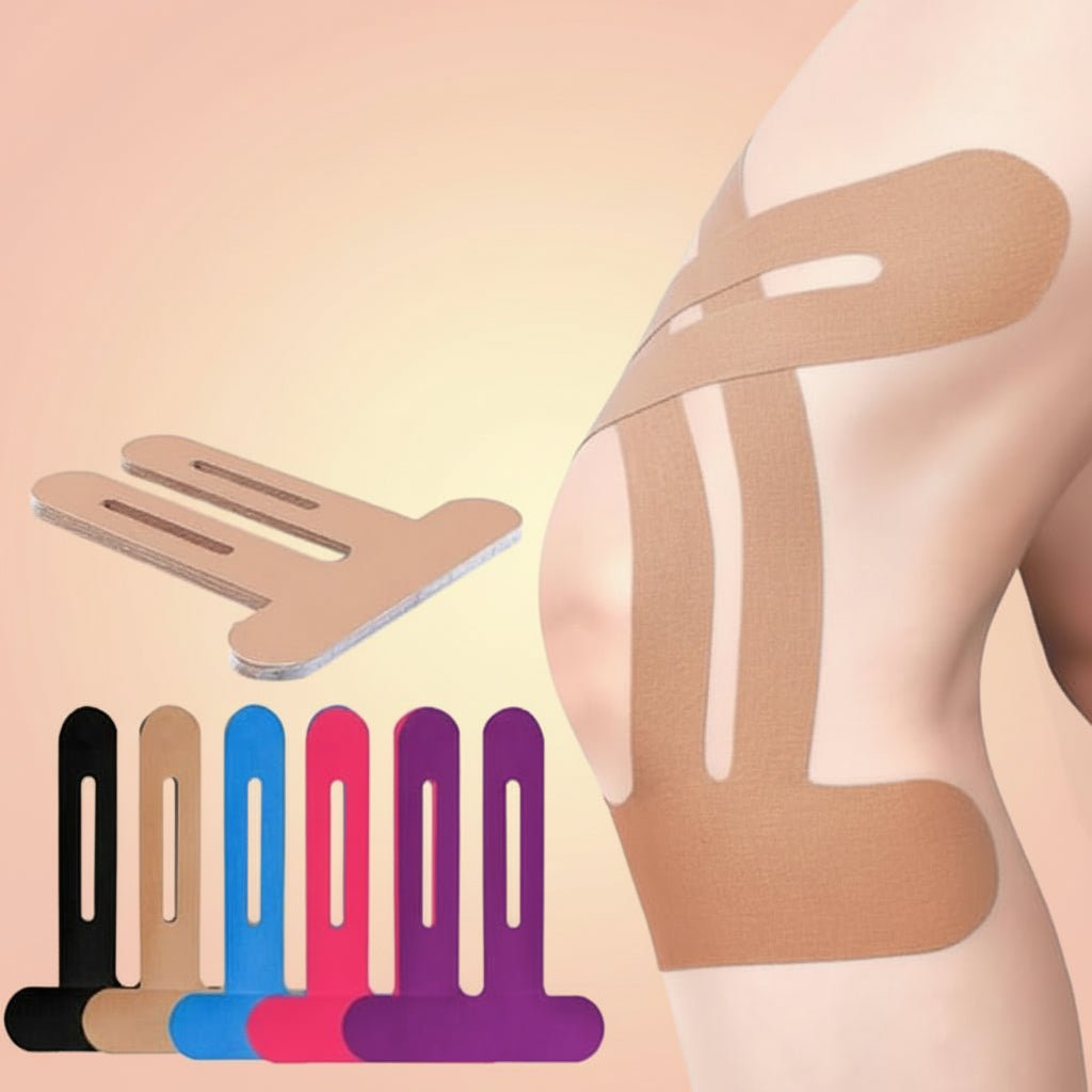 Athletic Knee Support Wrap Precut Sports Injury Relief