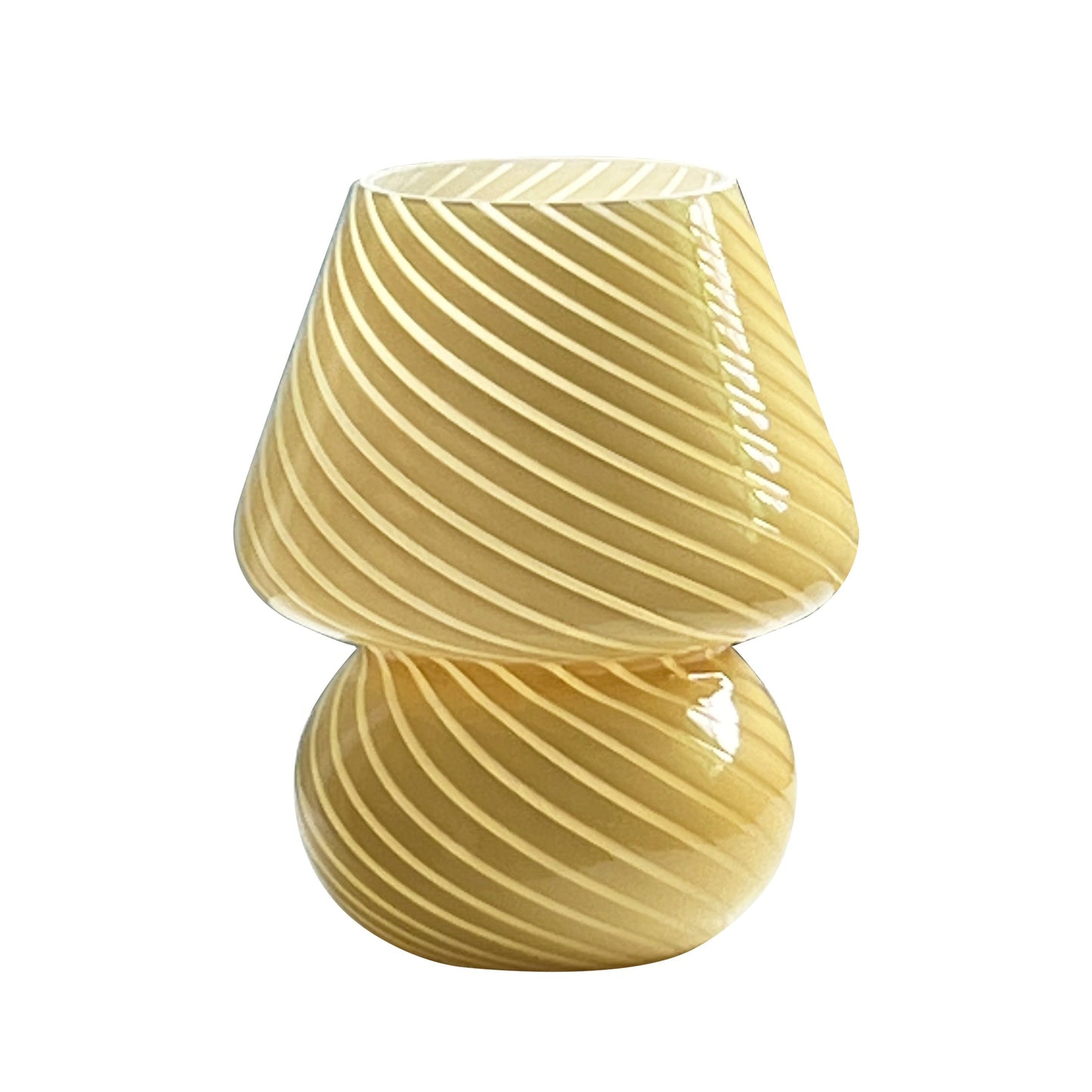 Colorful Glass Funnel Table Lamp