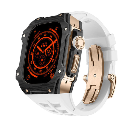 Durable Carbon Fiber Apple Watch Ultra Case