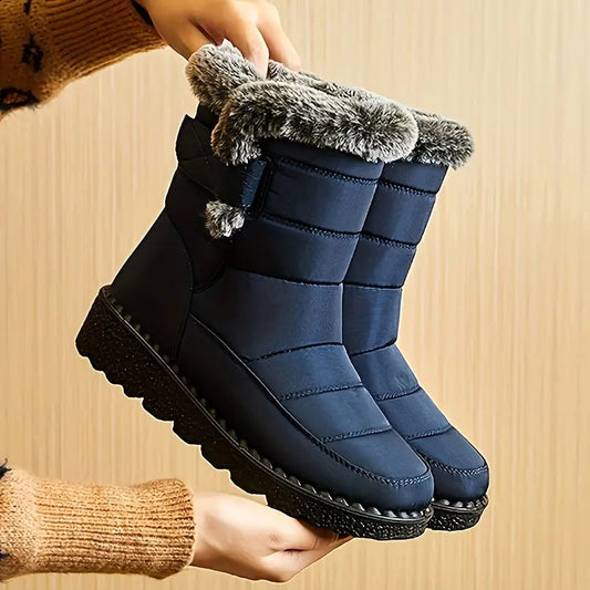Warm Insulated Snow Boots for Women - VogeLuxe