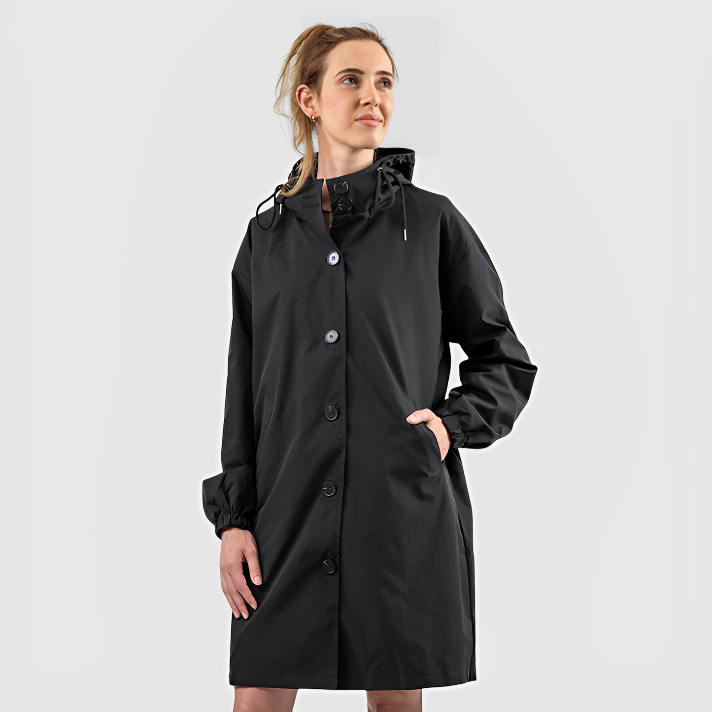 Waterproof Women's Parka with Adjustable Hood - VogeLuxe