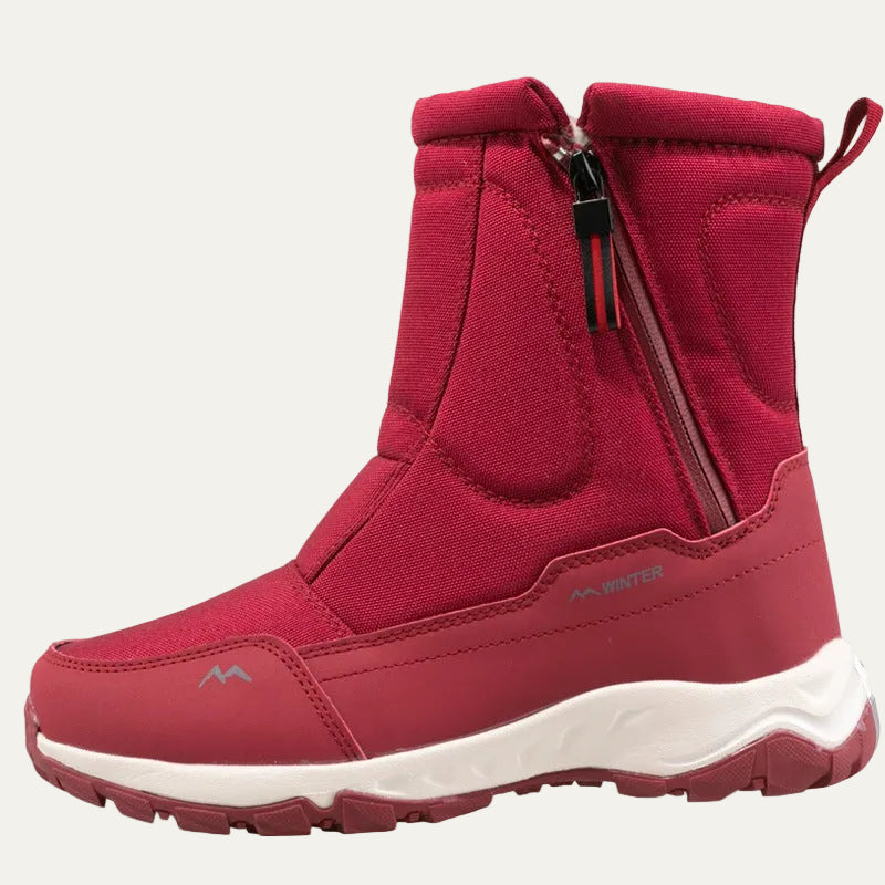 VogeLuxe | Women’s Mid Calf Quilted Winter Snow Boots
