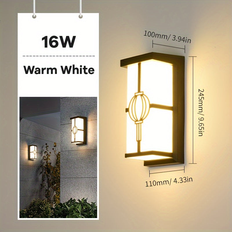 Bright Exterior Wall Light | Weatherproof Patio Lamp