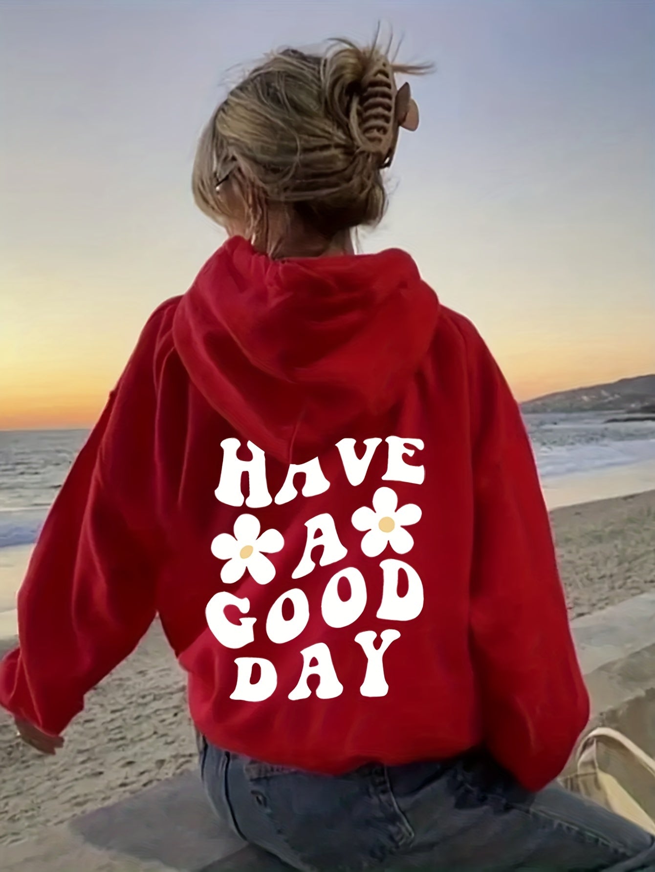 Cozy Women's Winter Hoodie with Fun Graphic Print