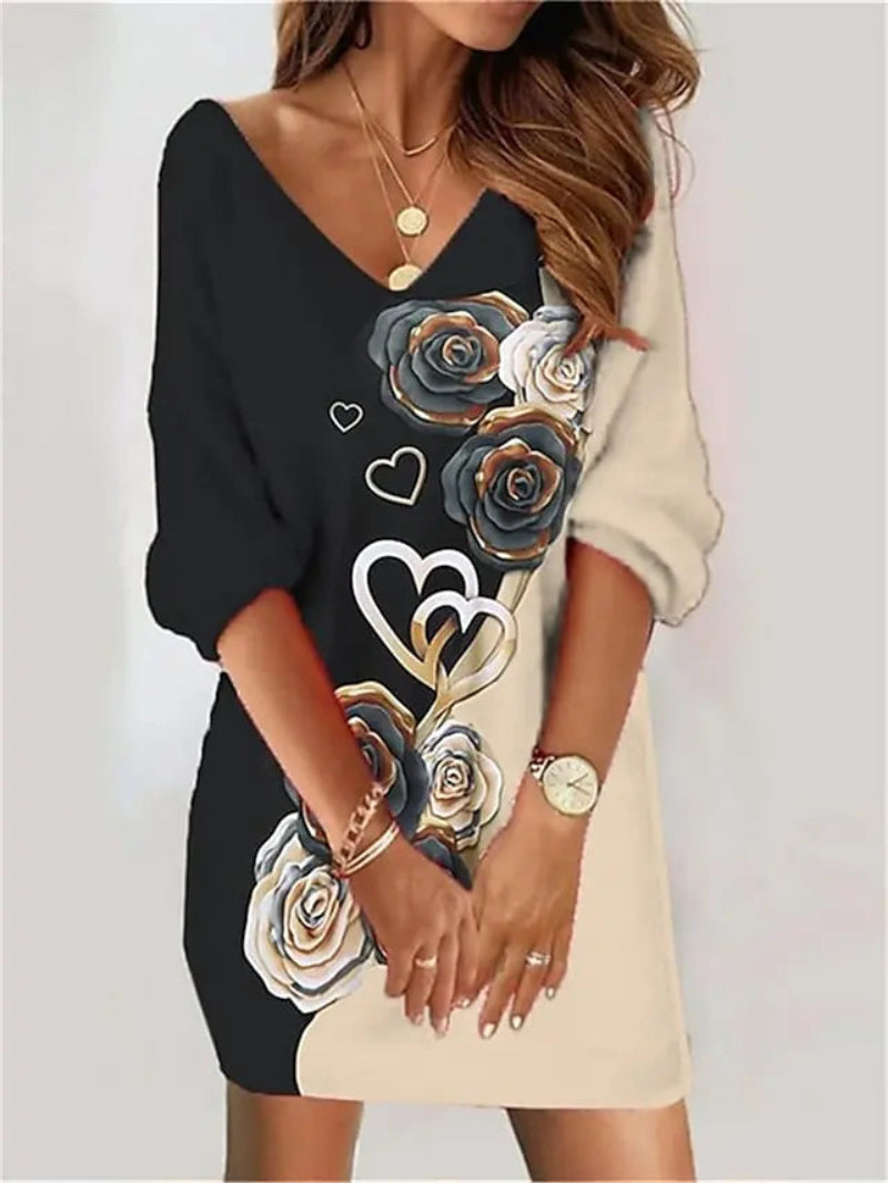 Lightweight Women's Sleeve Dress for Everyday Wear - VogeLuxe