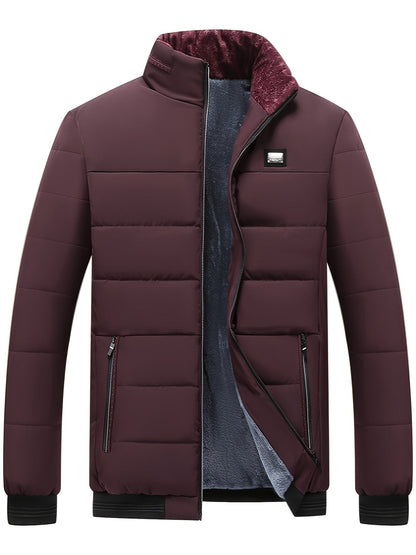 VogeLuxe | Men’s Fleece Lined Quilted Puffer Jacket