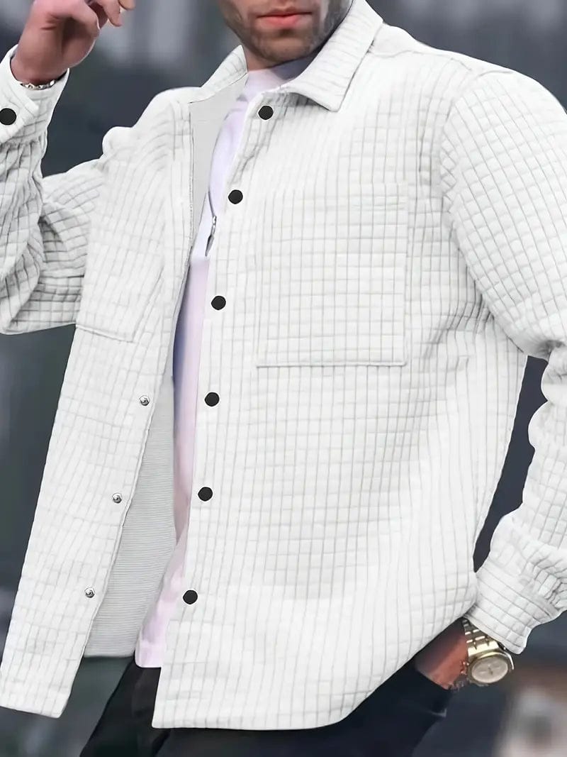Stylish Men's Casual Jacket Modern Fit