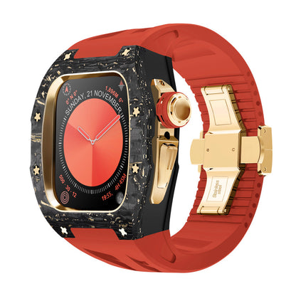 Premium Apple Watch Carbon Case Upgrade Kit
