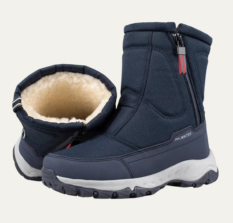 VogeLuxe | Women’s Mid Calf Quilted Winter Snow Boots